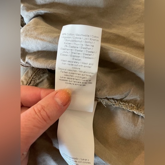 Cream Utility Jacket Size Small - Picture 6 of 9